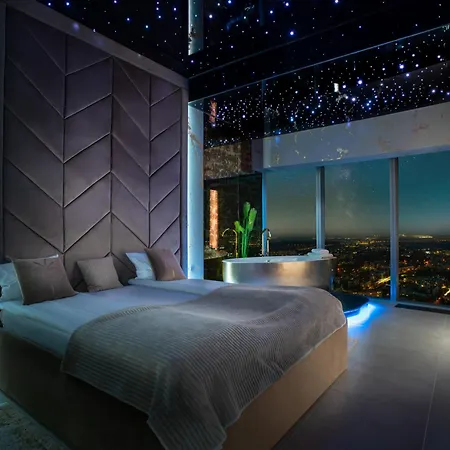 Appartement 30th+ Floor In Sky Tower Wrocław