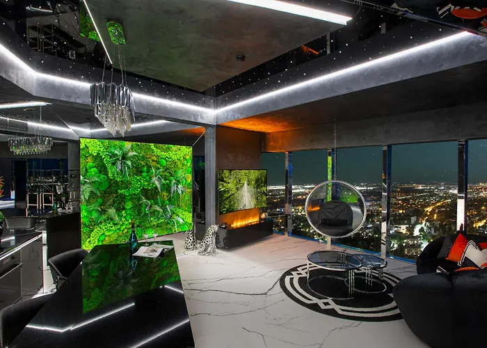 30th+ Floor In Sky Tower Apartment Wroclaw