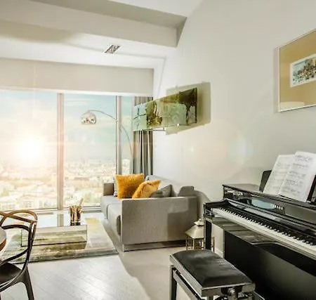 30th+ Floor In Sky Tower Apartament Wrocław