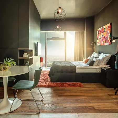 30th+ Floor In Sky Tower Wrocław