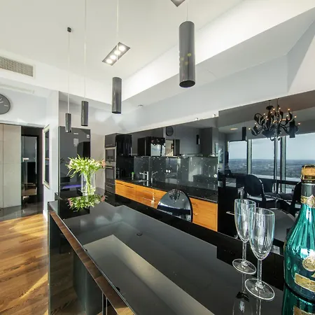 30th+ Floor In Sky Tower Apartment Wroclaw