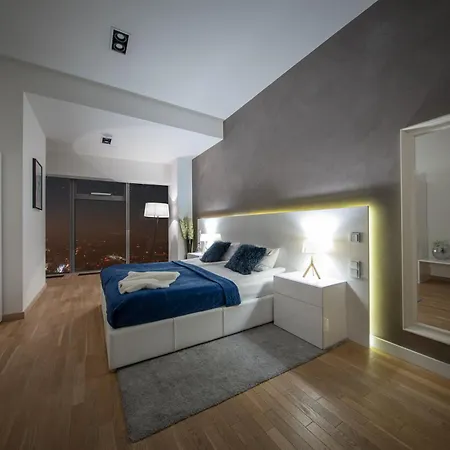 Apartment 30th+ Floor In Sky Tower Wroclaw