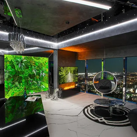 30th+ Floor In Sky Tower Apartament Wrocław