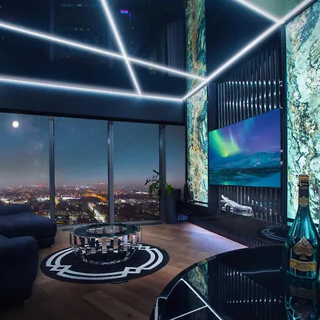 Apartment 30th+ Floor In Sky Tower Wroclaw