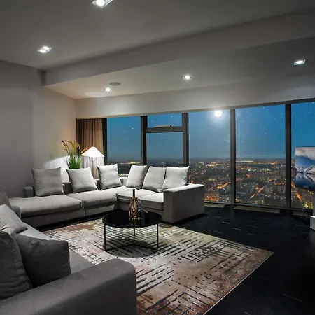 Apartment 30th+ Floor In Sky Tower Wroclaw